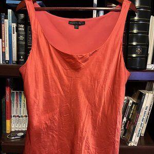 Lafayette 148 Silk Sleeveless Top Pink